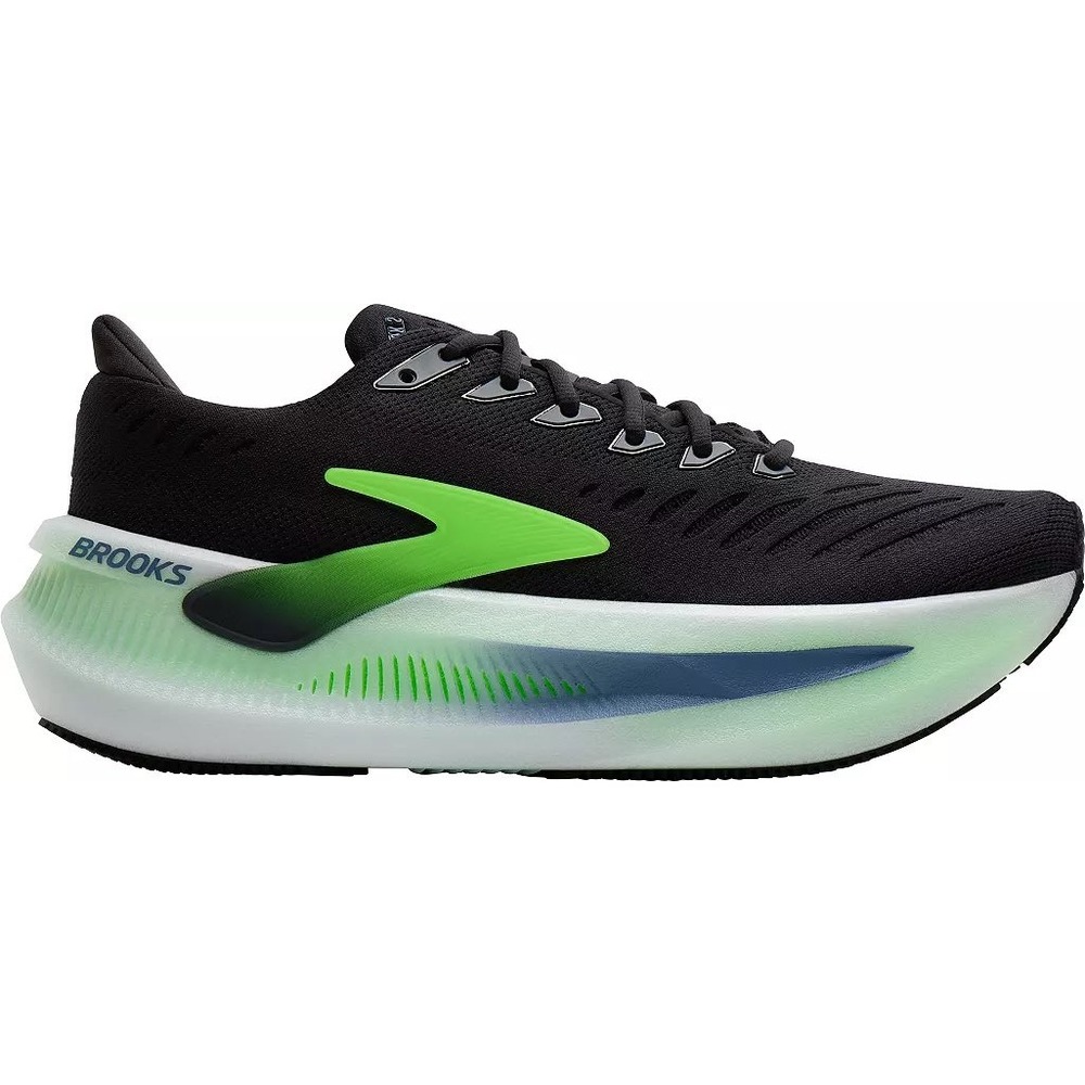 Brooks Glycerin Max 2 Mens Running Shoes Phantom White Green Gecko 12 NWB No Lif